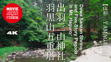 山形　出羽三山神社　羽黒山五重塔