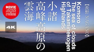 長野　小諸　高峰高原の雲海