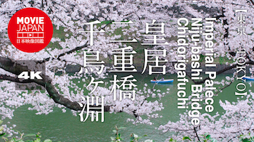 東京　皇居　二重橋　千鳥ヶ淵