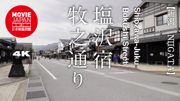 新潟　塩沢宿牧之通り